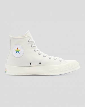 Tenis Cano Alto Converse Chuck 70 Pride Bege | CV-403ELT