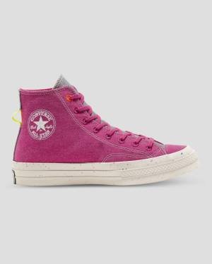 Tenis Cano Alto Converse Chuck 70 Renew Regrind Foxing Rosa | CV-384XGO