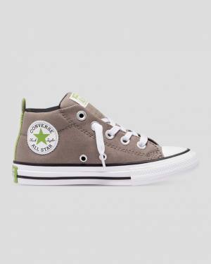 Tenis Cano Alto Converse Chuck Taylor All Star Street Marrom | CV-057ZGJ