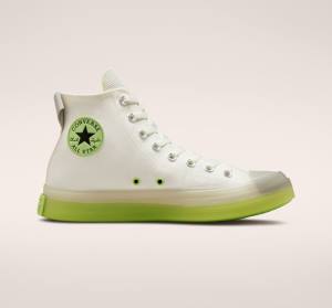 Tenis Cano Alto Converse Chuck Taylor All Star CX Crafted Stripes Luz Verdes | CV-083FJQ