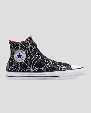 Tenis Cano Alto Converse Chuck Taylor All Star Pro Roll Up Pretas | CV-125XTV