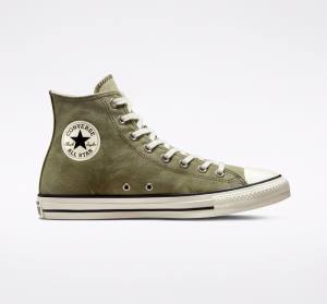 Tenis Cano Alto Converse Chuck Taylor All Star Washed Lona Luz | CV-275MOI