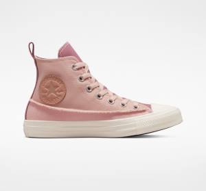 Tenis Cano Alto Converse Chuck Taylor All Star Crafted Lona Rosa Rosa Rosa | CV-326GHK