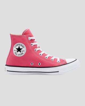 Tenis Cano Alto Converse Chuck Taylor All Star Seasonal Colour Rosa | CV-340TUA