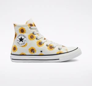 Tenis Cano Alto Converse Chuck Taylor All Star Summer Spirit Marrom | CV-389UXG