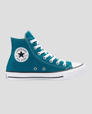 Tenis Cano Alto Converse Chuck Taylor All Star Seasonal Azuis | CV-401DHW