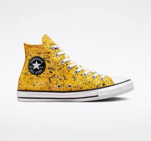 Tenis Cano Alto Converse Chuck Taylor All Star Archive Paint Splatter Branco | CV-460AYW