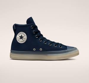 Tenis Cano Alto Converse Chuck Taylor All Star CX Seasonal Color Azul Marinho Obsidiana | CV-482KAM