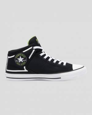 Tenis Cano Alto Converse Chuck Taylor All Star High Street Dramatic Nights Pretas | CV-569DYW