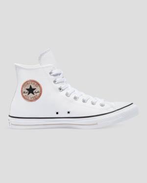 Tenis Cano Alto Converse Chuck Taylor All Star Summer Daze SL Branco | CV-642XPV