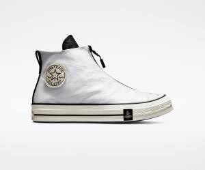 Tenis Cano Alto Converse Joshua Vides Chuck 70 Branco Pretas | CV-639PAR