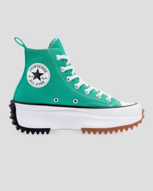 Tenis Cano Alto Converse Run Star Hike Seasonal Colour Verdes | CV-458SJM