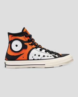 Tenis Cano Alto Converse Soulgoods Chuck 70 Laranja Branco | CV-264API