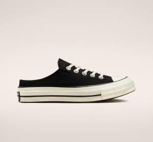 Tenis Cano Baixo Converse Chuck 70 Mule Pretas | CV-134WRT