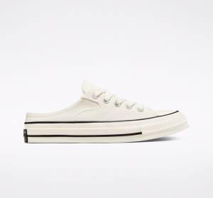 Tenis Cano Baixo Converse Chuck 70 Mule Pretas | CV-438UOY