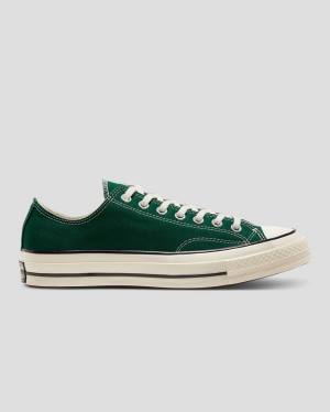 Tenis Cano Baixo Converse Chuck 70 Organic Lona Verdes | CV-287KVX