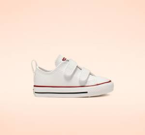 Tenis Cano Baixo Converse Chuck Taylor All Star Easy-On Couro Branco | CV-068NEG