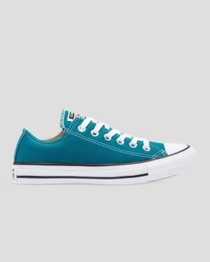 Tenis Cano Baixo Converse Chuck Taylor All Star Seasonal Azuis | CV-182AQB