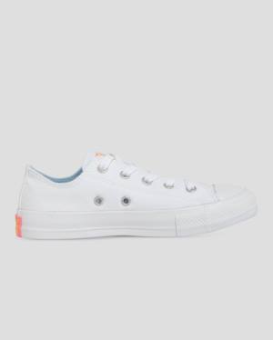 Tenis Cano Baixo Converse Chuck Taylor All Star Sunny Side Print Branco | CV-619SZK