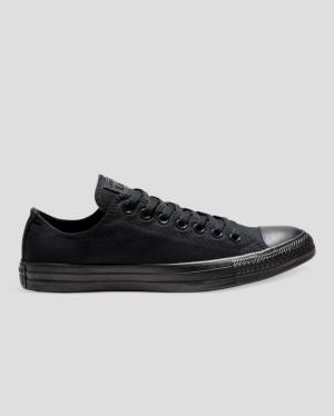 Tenis Cano Baixo Converse Chuck Taylor All Star Classicos Pretas | CV-632CVR