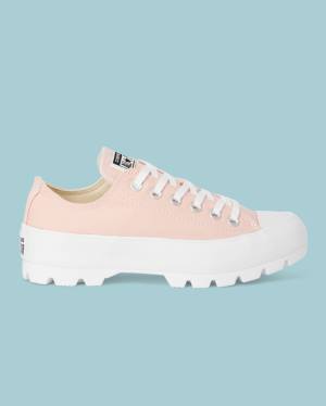 Tenis Cano Baixo Converse Chuck Taylor All Star Lugged Seasonal Colour Rosa | CV-862CYE