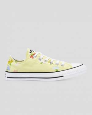 Tenis Cano Baixo Converse Chuck Taylor All Star Garden Party Amarelas | CV-913GUQ