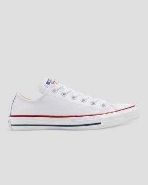 Tenis Cano Baixo Converse Chuck Taylor All Star Couro Branco | CV-927DEN