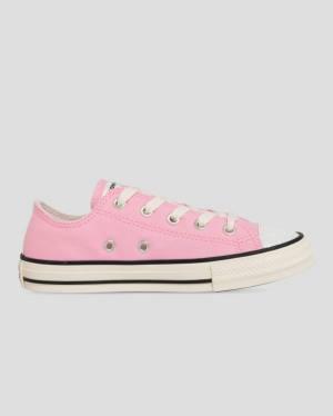 Tenis Cano Baixo Converse Chuck Taylor All Star UV Glitter Rosa | CV-963SVO