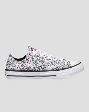 Tenis Cano Baixo Converse Keith Haring Chuck Taylor All Star Branco | CV-625QSJ