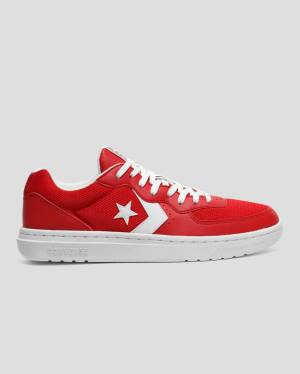 Tenis Cano Baixo Converse Rival Sintético Couro Twisted Summer Vermelhas | CV-625HFQ