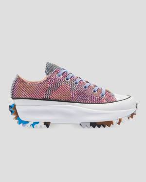 Tenis Cano Baixo Converse Run Star Hike Knit Print Laranja Rosa | CV-267EKP