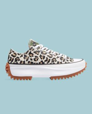 Tenis Cano Baixo Converse Run Star Hike Wild Archive Leopardo | CV-732ZIF