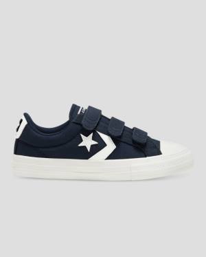 Tenis Cano Baixo Converse Star Player 3V Pretas | CV-329UCS