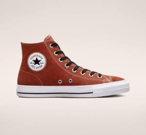 Tenis Skate Converse CONS Chuck Taylor All Star Pro Camurça Pretas Branco | CV-283BJH