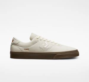 Tenis Skate Converse CONS Louie Lopez Pro Nubuck Couro Luz Marrom Marrom | CV-298XZC