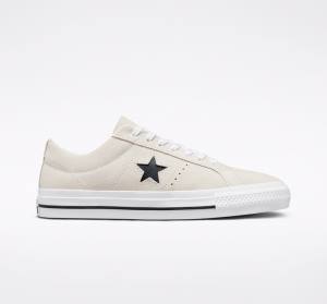 Tenis Skate Converse CONS One Star Pro Camurça Branco Pretas | CV-256GIV