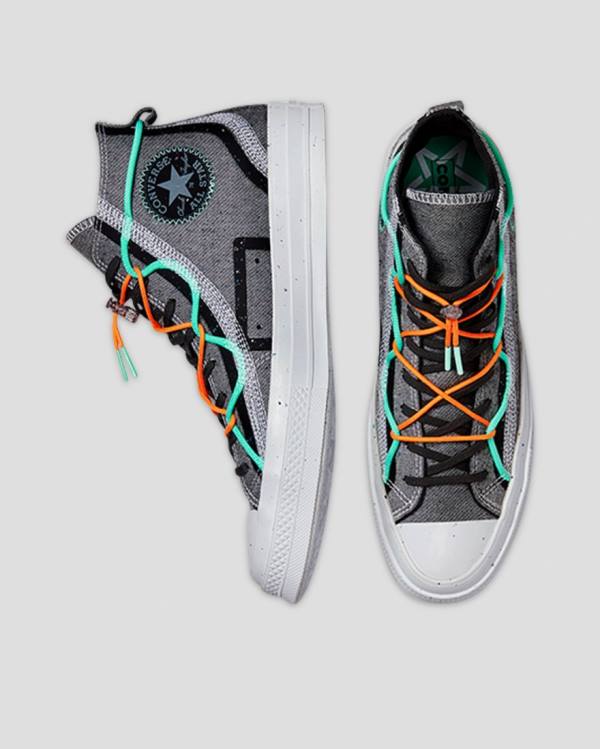 Tenis Cano Alto Converse Chuck 70 Morphlon Cinzentas | CV-254SCL