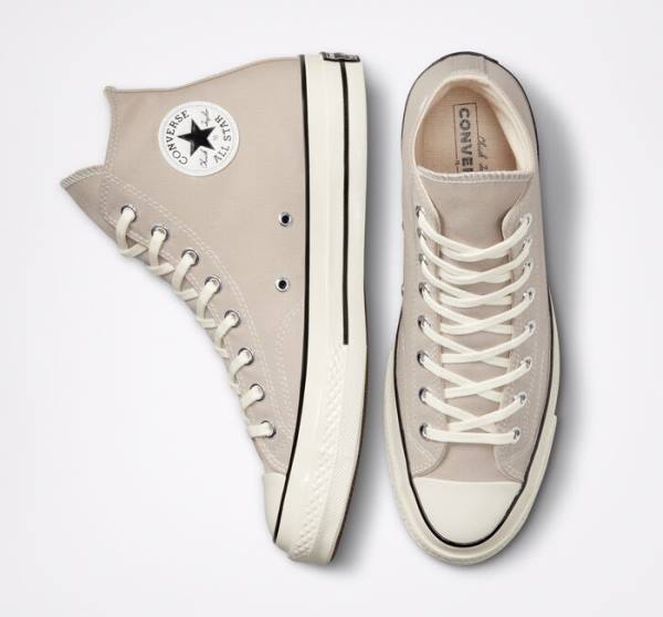 Tenis Cano Alto Converse Chuck 70 Pastel Polyester Pretas | CV-201IWK