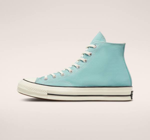 Tenis Cano Alto Converse Chuck 70 Pastel Polyester Pretas | CV-215YDZ