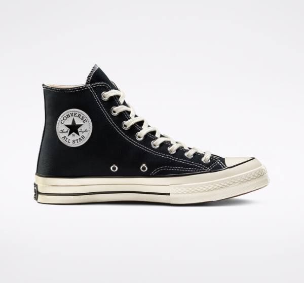 Tenis Cano Alto Converse Chuck 70 Pretas | CV-042MUI