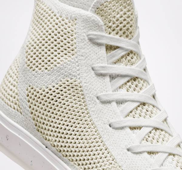 Tenis Cano Alto Converse Chuck 70 Renew Redux Branco Manga | CV-490BQK