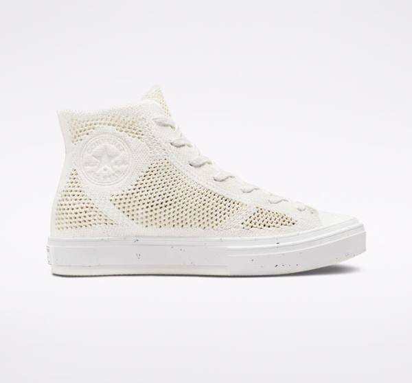 Tenis Cano Alto Converse Chuck 70 Renew Redux Branco Manga | CV-490BQK