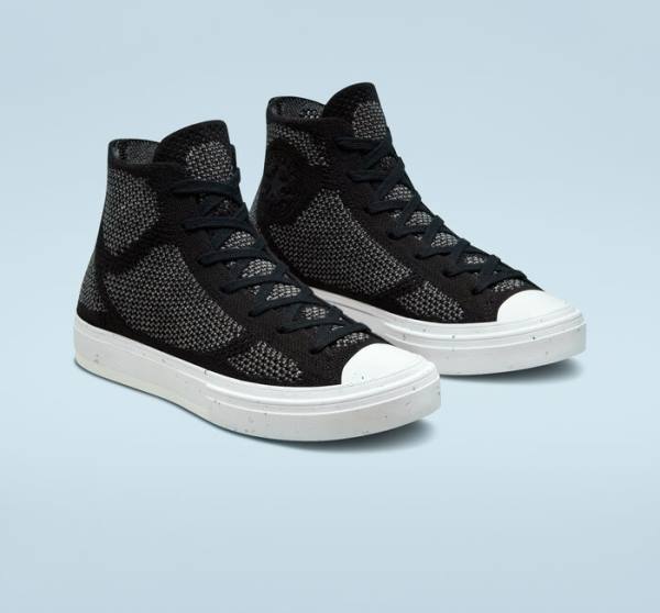 Tenis Cano Alto Converse Chuck 70 Renew Redux Pretas Azuis | CV-860LJO