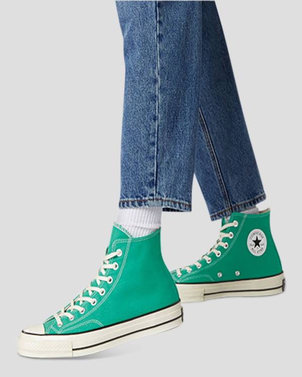 Tenis Cano Alto Converse Chuck 70 Seasonal Colour Verdes | CV-153COL