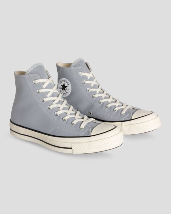 Tenis Cano Alto Converse Chuck 70 Seasonal Colour Cinzentas | CV-983NEB