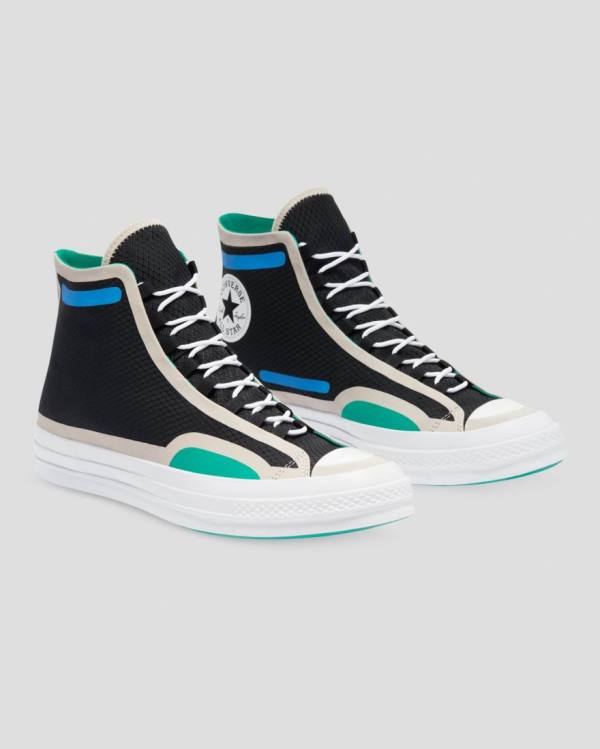 Tenis Cano Alto Converse Chuck 70 Trilha Pretas | CV-450JXP