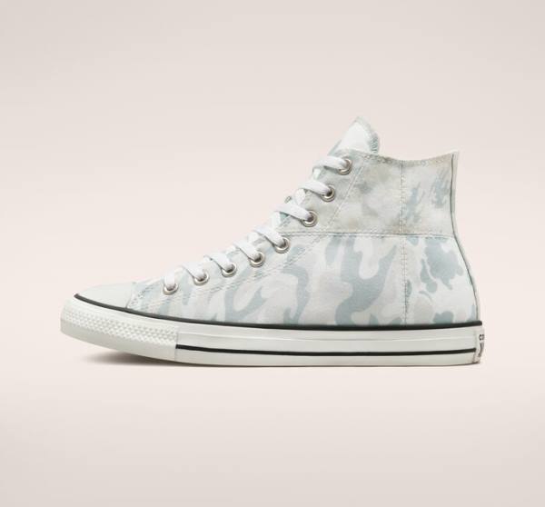 Tenis Cano Alto Converse Chuck Taylor All Star Split Panel Camo Branco Cinzentas | CV-019USP