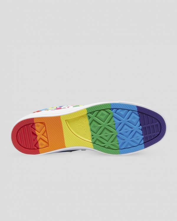 Tenis Cano Alto Converse Chuck Taylor All Star Pride Multicoloridas | CV-045HZX