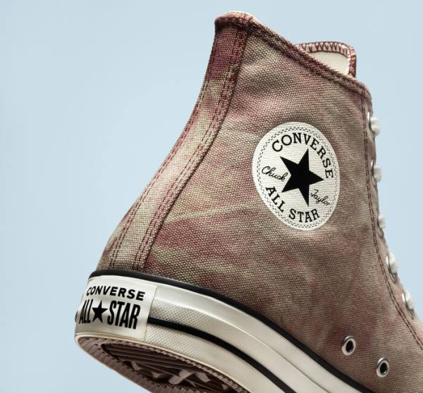 Tenis Cano Alto Converse Chuck Taylor All Star Washed Lona Pretas | CV-065FWX