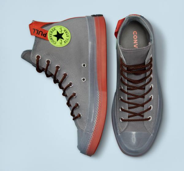 Tenis Cano Alto Converse Chuck Taylor All Star CX Pull Tab Laranja | CV-073TCE